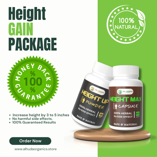 Height Gain Package | قد بڑھانے کا پیکیج