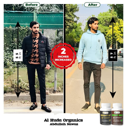 Height Gain Package | قد بڑھانے کا پیکیج