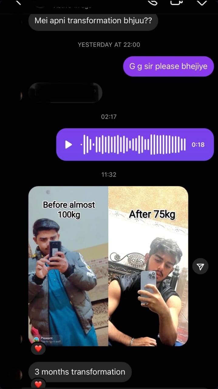 Weight Loss Package | وزن میں کمی کا پیکج